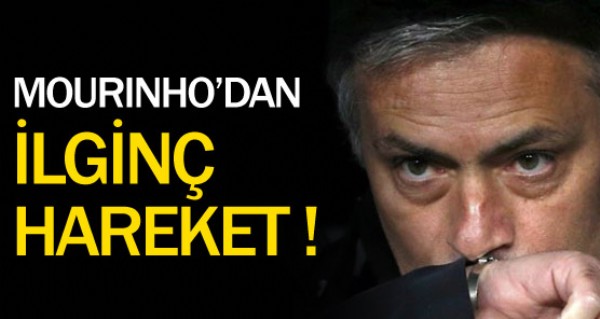 Mourinho'dan ilgin uur denemesi